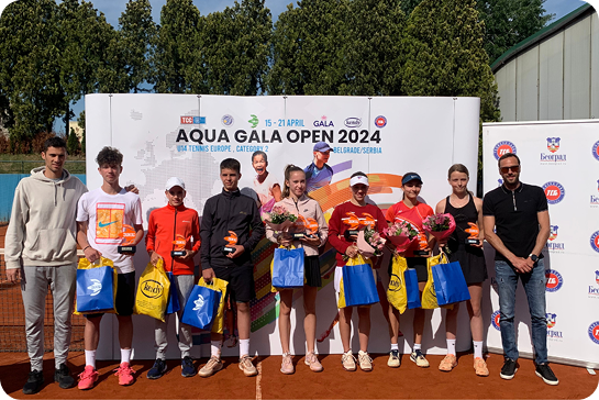 Aqua Gala Open: Congratulations to Ena Ilić and Luca Alexandru Milos